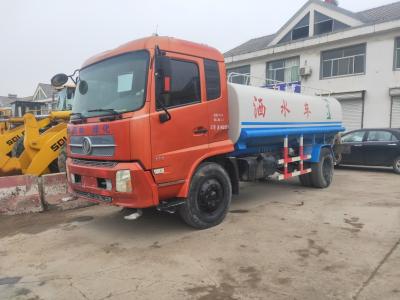 China 4×2 Used Water Tanker Truck 10tons Dongfeng Tianjin Water Tanker for sale