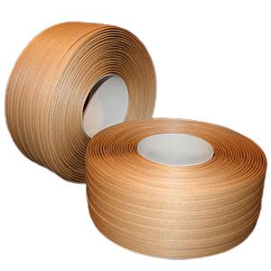 中国 パルプおよびペーパー工業に紙テープ自然な歪んだ折り返し 販売のため