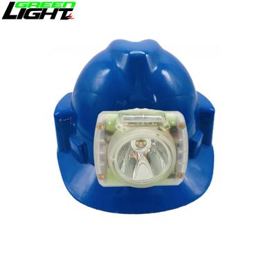 China 6800mAh Underground Cordless Cap Lamp 3.7V LED Safety Helmet Lights for sale