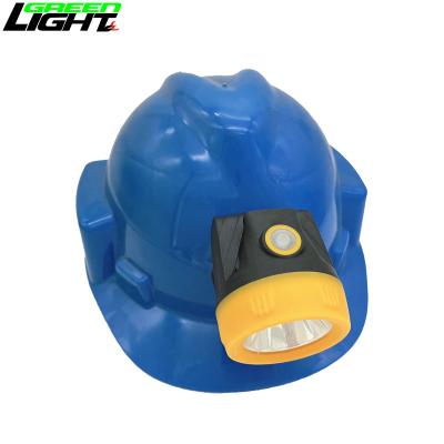 China 2.8AH LED Mining Cap Lights Safety Rechargeable Lightweight 10000 Lux 3.7V for sale