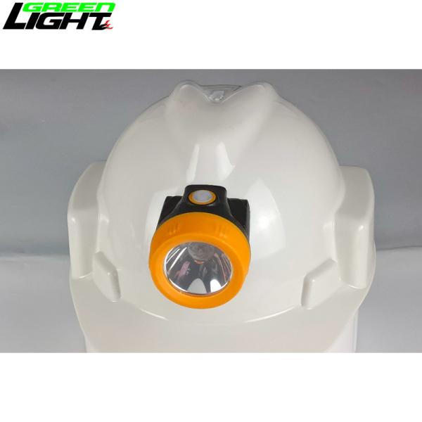 Quality USB Charging Miner Cap Lamp , 10000 LUX GL2.5-C Explosion Proof Mining Lamp for sale