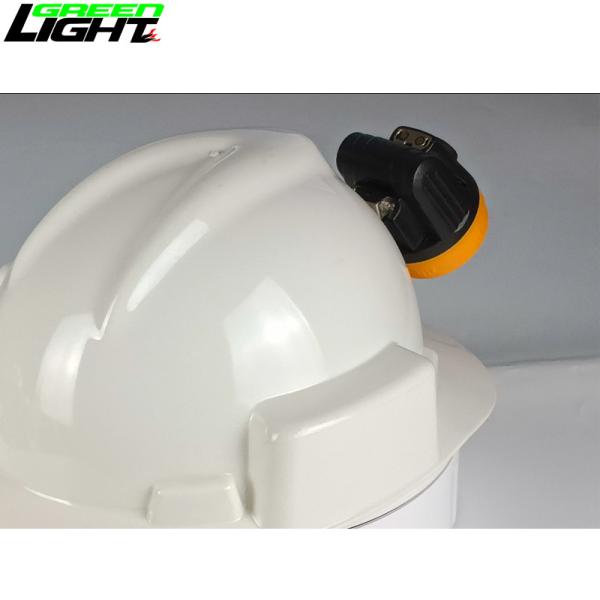 Quality Lightweight Safety Miners Head Lamp 10000lux Cordless 3.8Ah IP67 Waterproof for sale