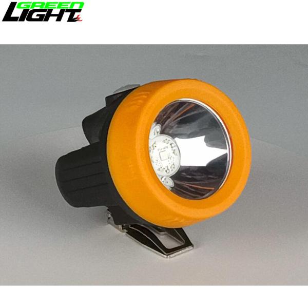 Quality Rechargeable Coal Miners Hat Light 10000lux 3.8Ah Safety Helmet Lamp for sale