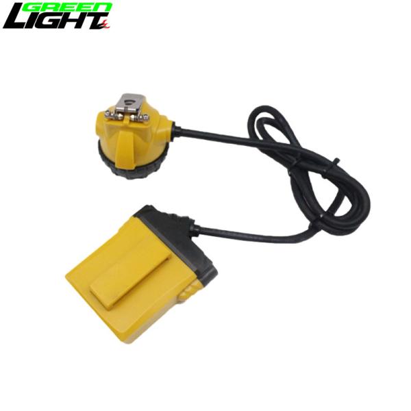 Quality 25000lux Rechargeable Mining Cap Lamps 800mA 348lum Corded Miner Headlamp for sale