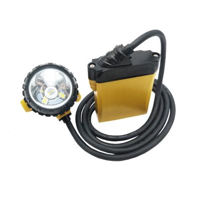 China 25000 Lux Miners Head Lamp LED Corded Anti Explosive With Warning Function for sale