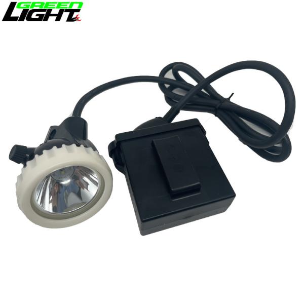 Quality LED Waterproof Mining Cap Lights With Li Ion Battery 10000lux 6.6Ah 3.7V for sale