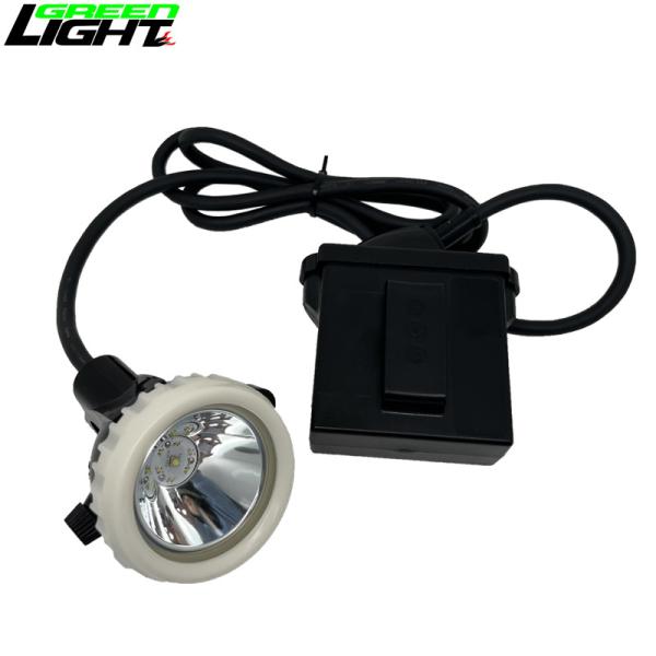 Quality LED Waterproof Mining Cap Lights With Li Ion Battery 10000lux 6.6Ah 3.7V for sale