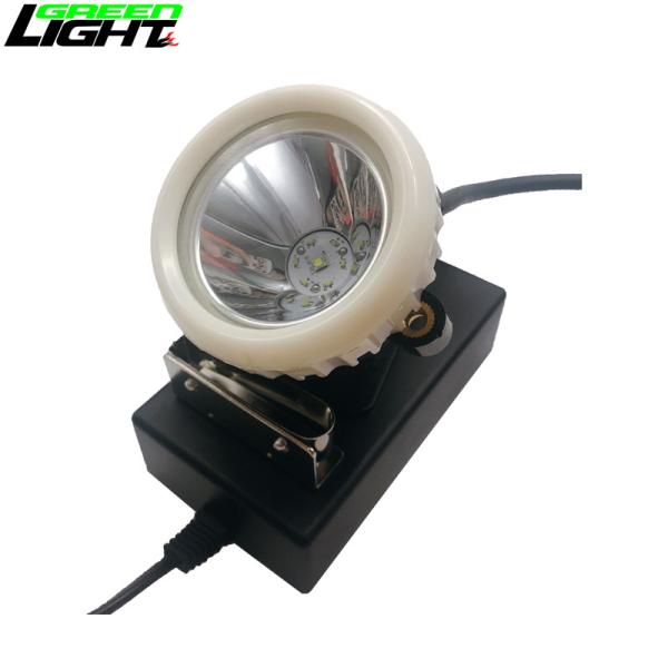 Quality IP67 LED Miner Cap Lamp , 10000 Lux 3.7V Corded Underground Mining Lamp for sale