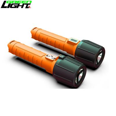 China Portable LED Explosion Proof Flashlight 3W 12000lux IP68 Rechargeable Torch for sale