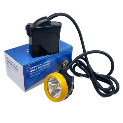 China USB-Ladung Kohlenbergbauer Kopflampe, GL5-C Kabel unterirdische Bergbau Kappenlampen zu verkaufen