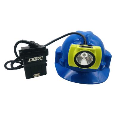 China Corded LED Mining Hard Hat Lights GLD-6 With Charger 25000lux Rechargeable for sale