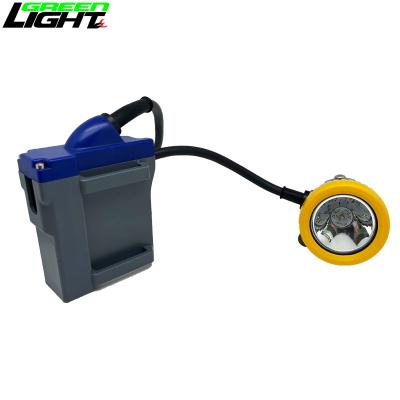 China 15000lux LED Miner Safety Cap Lamp 1.67W LED Mining Light 1.65m Corded For Underground for sale