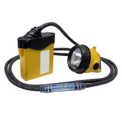 China CE LED Mining Cap Lamp Underground 15000Lux For Coal Miner KL5M Corded for sale