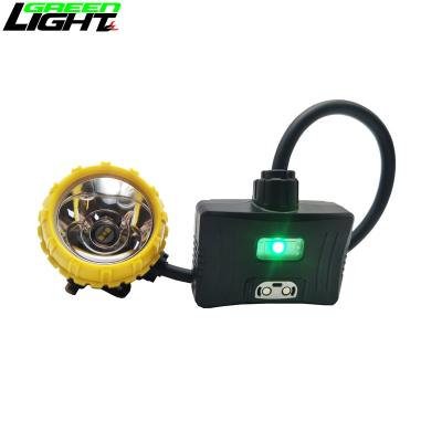 China 15000lux Mining Hard Hat Light With Rear Warning Light 3.7V 450mA 1.7W for sale