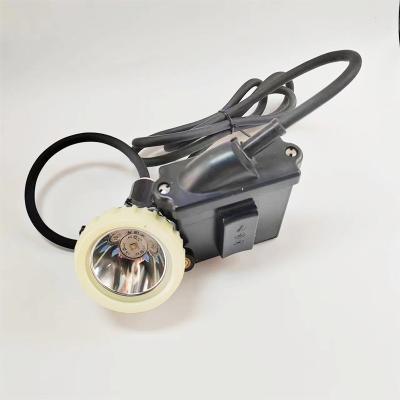China Rechargeable Hard hat Miner Safety Headlamp 6.6ah 10000 Lux Underground Mining Cap Lamp for sale