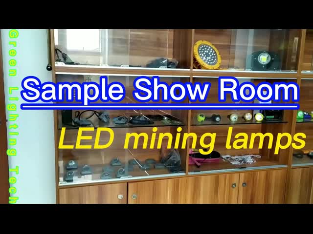 Sample show room, led mining lamps