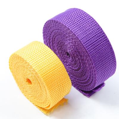 China Webbing Band Wholesale 900D 600D 300D Cotton Color Webbing Tape for Bags Straps for sale