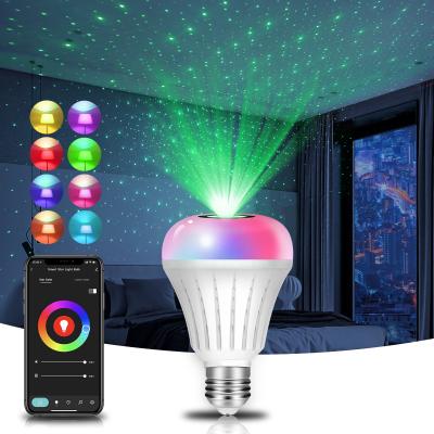 China WiFi 2.4G Smart Life Light Bulb RGB Color With Rotating Stars ODM for sale