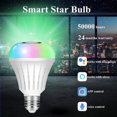 China Smart Led Bluetooth Color Changing Light Bulb E26 E27 For Home Light for sale