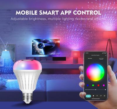 China Voice Control WiFi Smart LED Light Bulbs 5W RGB For Home Coffee for sale