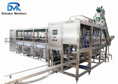 China Máquina de rellenar del galón del acero inoxidable botellas de la embotelladora 450 de agua de 5 galones por hora en venta
