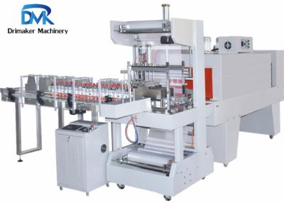 China Shrink Wrapping  Bottle Packing Machine 380v/220v 50hz Touch Screen Control for sale