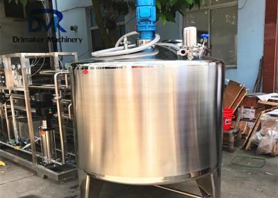 China SUS 304 Liquid Process Equipment Juice Beverage Mixing  Blending Tank for sale