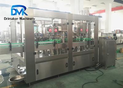 China Milk Beverage Liquid Bottling Machine High Filling Accuracy Compact Structure for sale