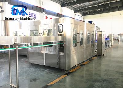 China Einfach-zu-lassen Sie Füllmaschine des Wasser-Flaschenabfüllmaschine PLC-Steuerkleinen maßstabs laufen zu verkaufen