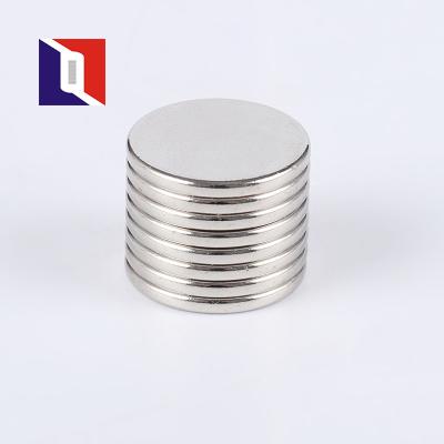 China Industrial Hot Sale Ndfeb Ultra Thin Strong Magnet Small Round Neodymium Magnets for sale