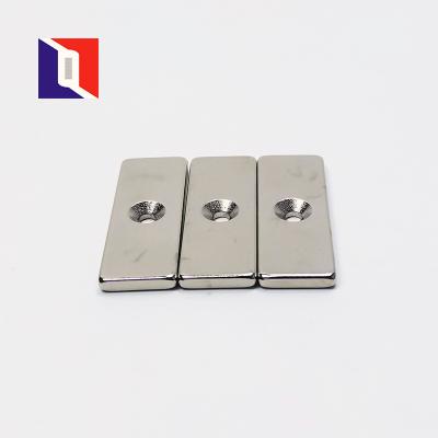China High Quality Industrial Magnet Blcok Ndfeb Milled Magnet For Magnetic Hooks for sale