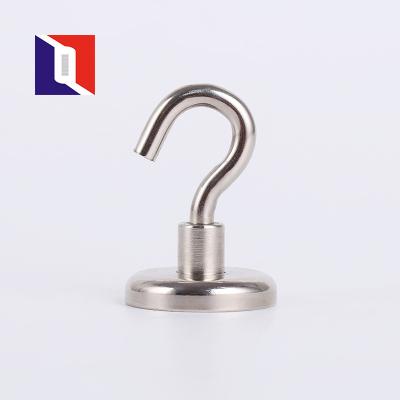China Direct Wholesale Super Strong Industrial Neodymium Fishing Magnet Hook Magnet Factory Magnet for sale