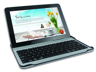 China White / Black Tablet Bluetooth Keyboard For SAMSUNG 7500 / 7510 / 5100 for sale