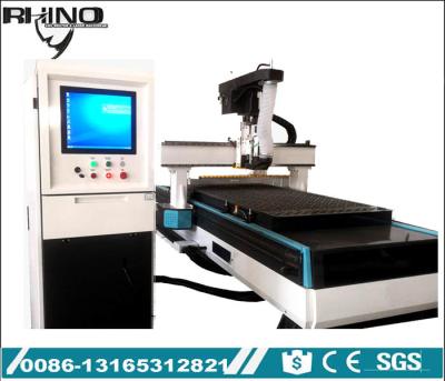 China Wood CNC Router Engraver , ATC CNC Router with NK260 Program Automatic Linear Tool Changer Type for sale