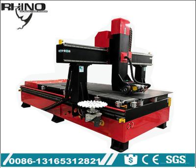 China 4 Axis ATC CNC Router CNC Wood Carving Machine with ATC Spindle For Mold Making for sale