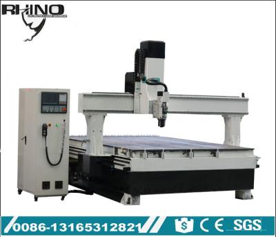 China Spindle Rotate 90 Degree 4 Axis CNC Router Machine For Acrylic / Wood / Metal Milling for sale