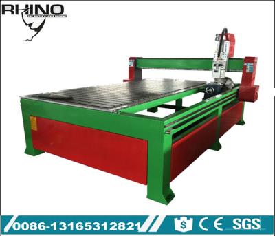China Rotary Attachment 1530 CNC Router Machine 4 Axis With 4.5KW Air Cooling Spindle for sale