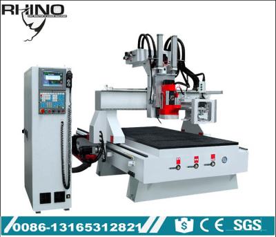 China 9KW HSD ATC CNC Wood Router , 300mm Z Axis Computerized Wood Carving Machine for sale