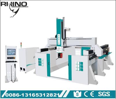 China Syntec Controlled 5 Axis CNC Router Machine CNC Milling Machine For EPS Foam / Wood for sale