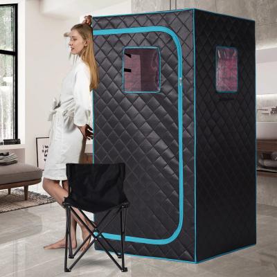 China 1300W Home Relaxation Personal Indoor Sauna Tent Full Body Single Person Size zu verkaufen