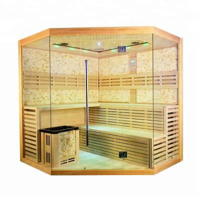 China 7 Color Therapy Lamp Ozone Steam Sauna Room With Touch Screen Control Panel for sale