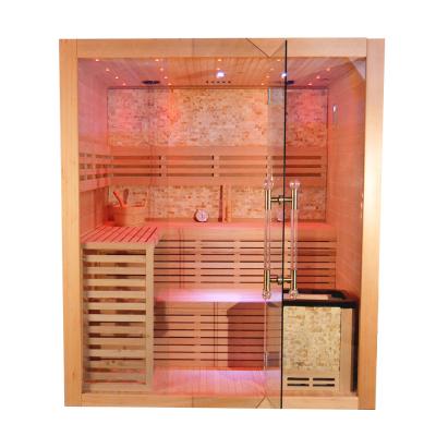 China 4 - 6 Person Size Premium Steam Sauna Room With Low EMF And Bluetooth Audio en venta