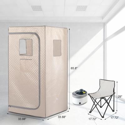 China Full Size Folding Portable Steam Sauna OEM / ODM Portable Sauna Tent for sale