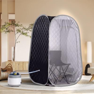 China One Person Full Body Portable Sauna Full Size Home Spa Steam Sauna Tent for sale