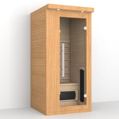 Chine Indoor Sauna Room 1 - 2 Person Far Infrared Sauna With Red Light Capsule à vendre