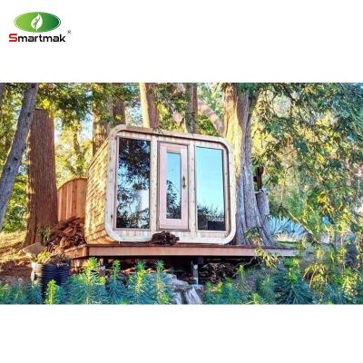 China Bluetooth Music System Outdoor Dry Sauna Relaxation And Health With Tempered Glass Door for sale