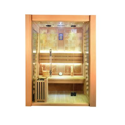 China Home Indoor Steam Room Sauna Wooden Ozone Steam Sauna for sale