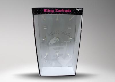 Китай Витринный шкаф сообщника бумаги искусства CMKY Earbuds, картон хлопает вверх дисплеи продается