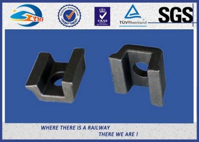 China Custom made Oxide Black Rail Clips For Railway Fastening System for sale