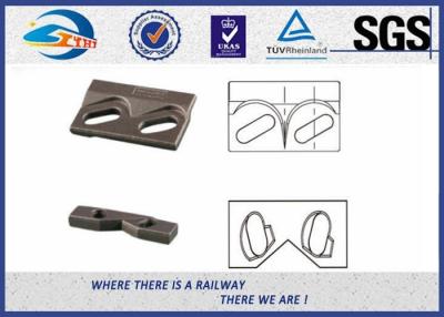 China 9220 Steel Plate Weldable Upper Rail Clip With Rubber Nose and Base Clip for Crane Rail A100 QU100 for sale